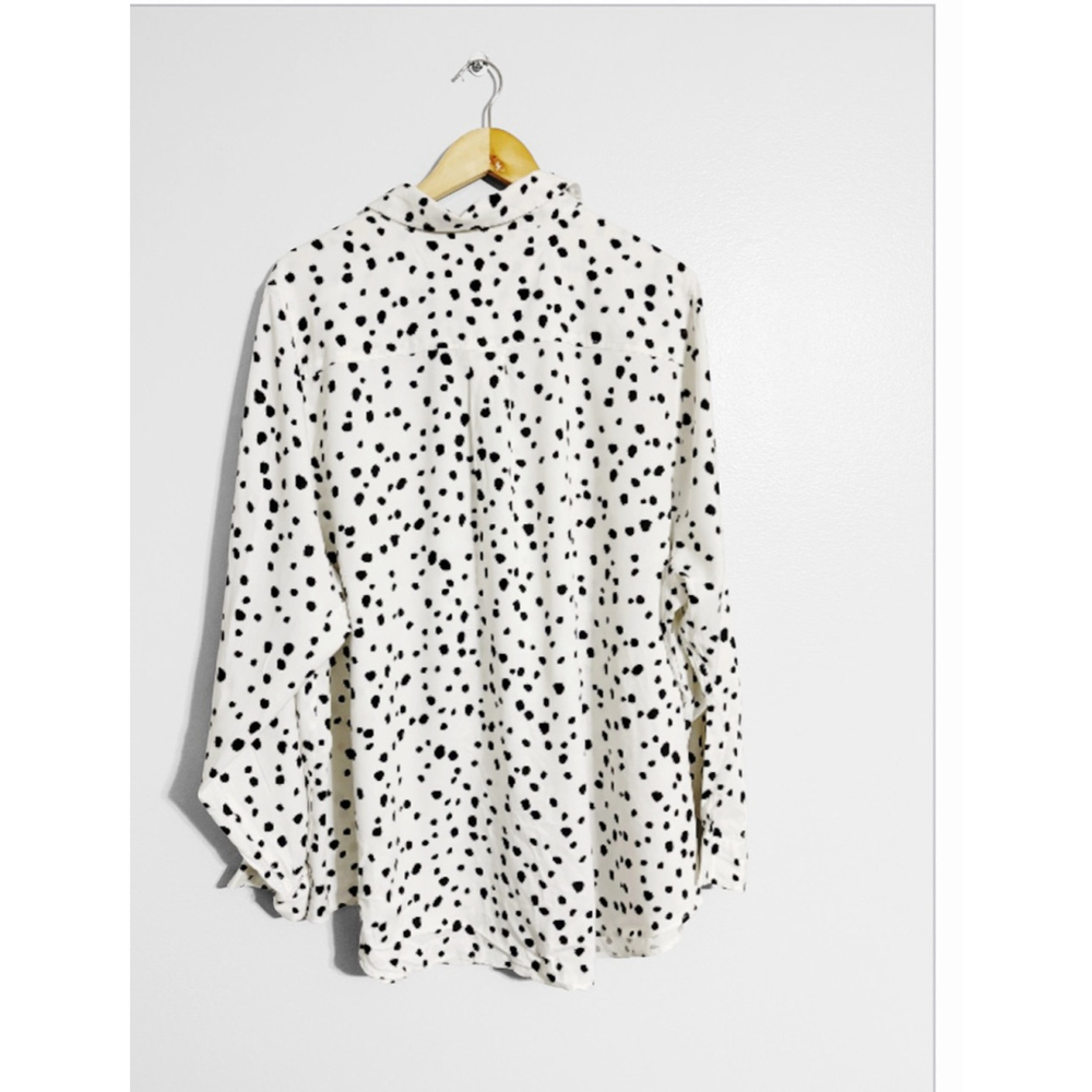Torrid New! Plus Size Cheetah Dalmatian Print Top - Picture 2 of 3